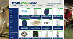 Desktop Screenshot of drurysports.com